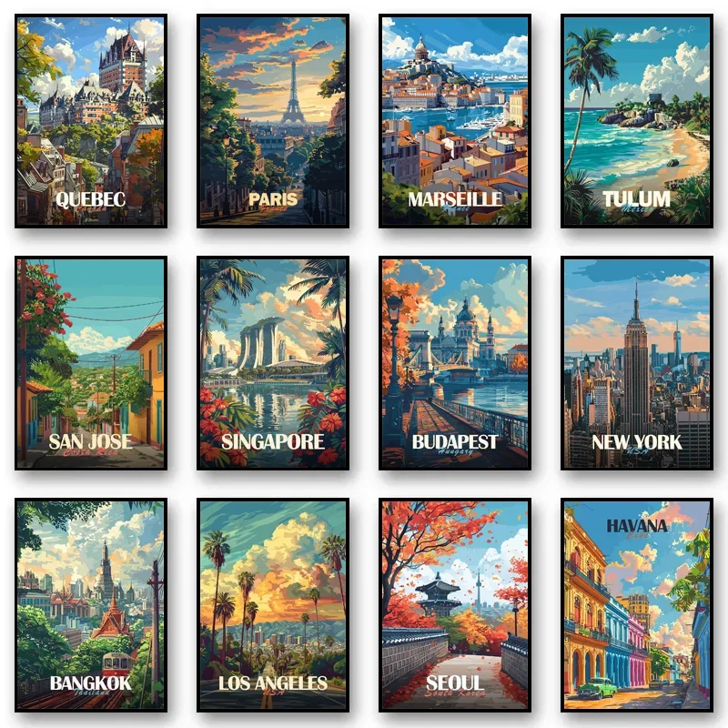 Photography Design - Clássicos modernos paisagens arquitetônicas famosas em