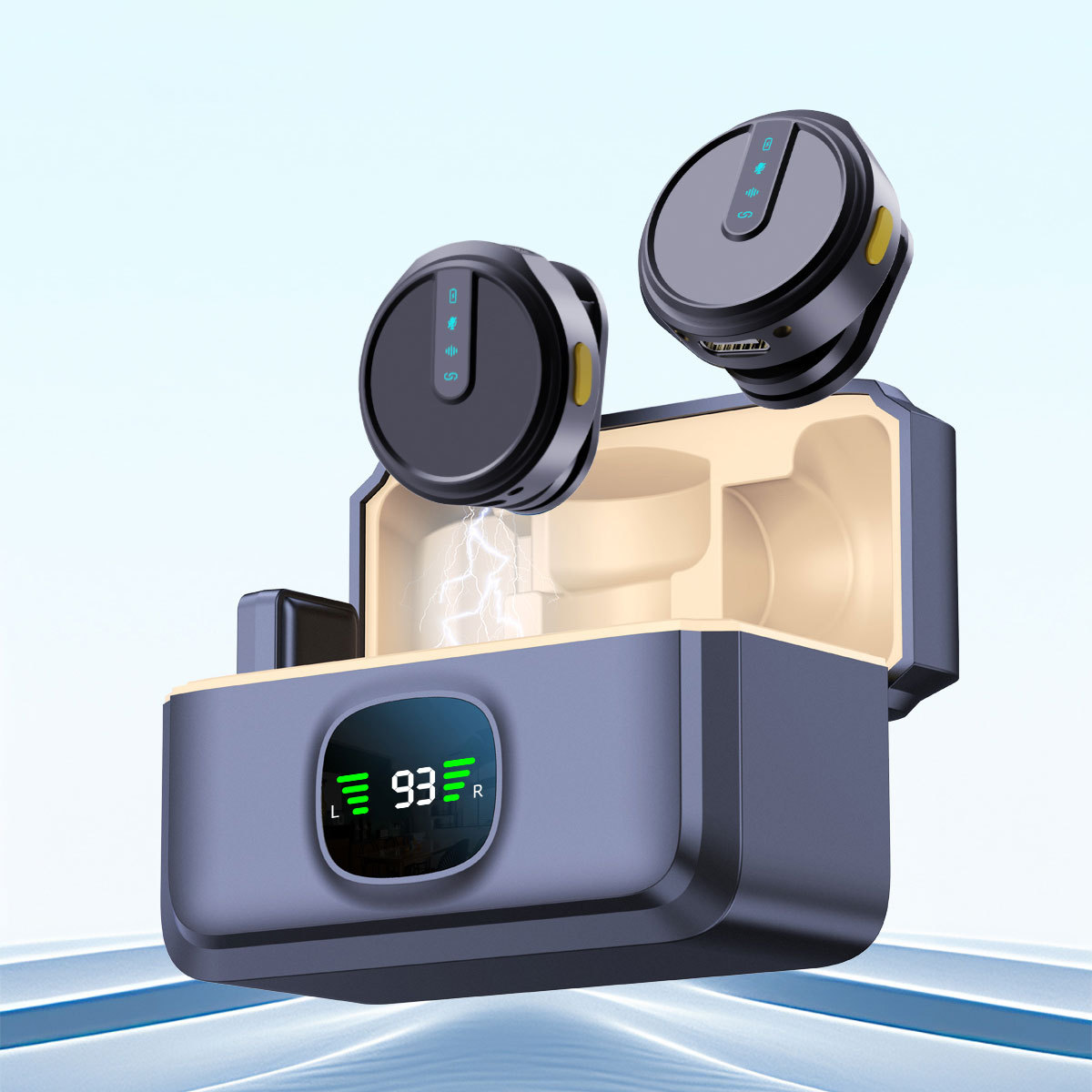 Photography Video - Microfone Lavalier Sem Fio para Estúdio