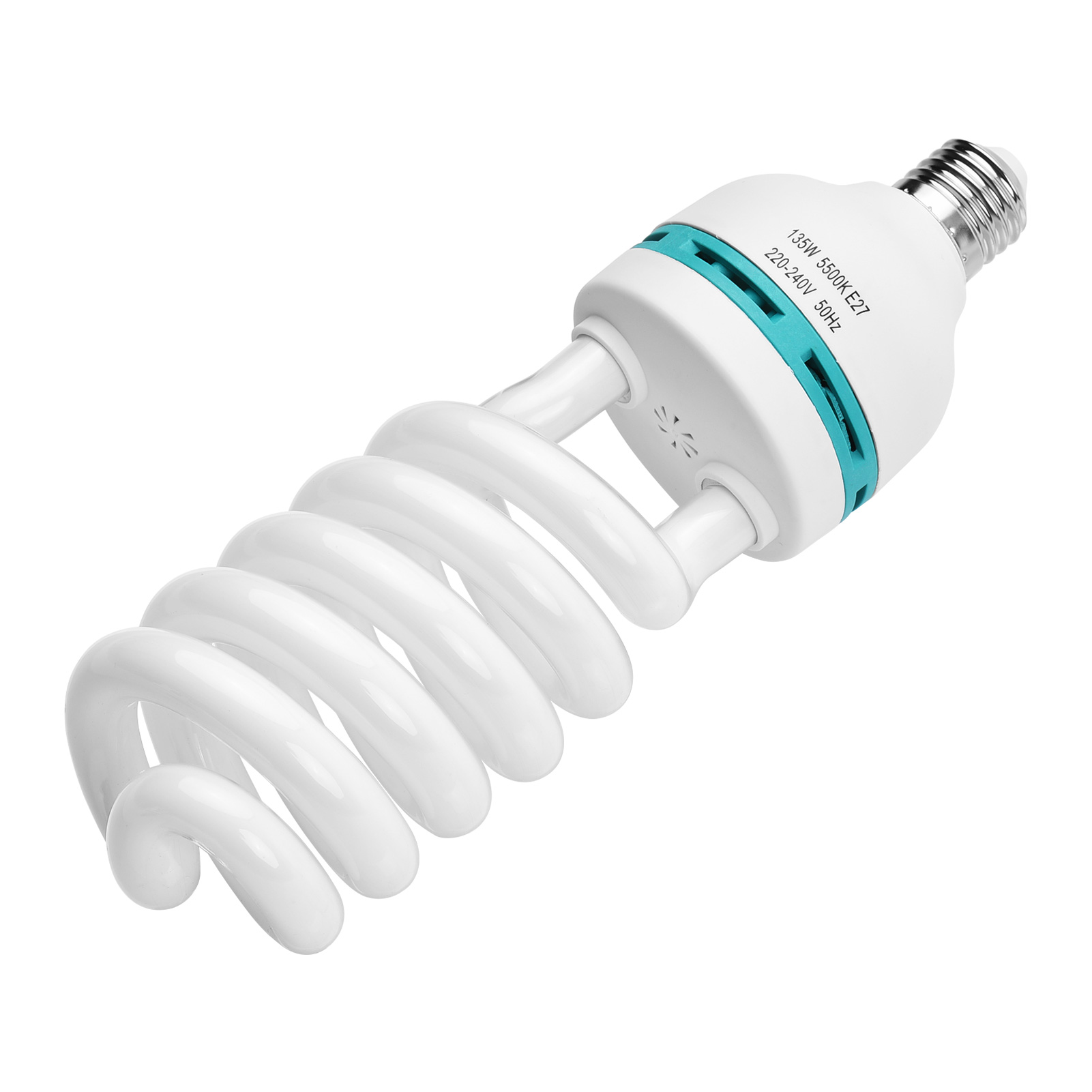 Photography Bulb - Andoer-Lâmpada Fluorescente Espiral, Tomada Daylight CRI90,