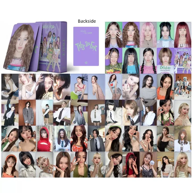 Photography Ideas - Pop 55PCS TWICES Cartões Lomo Holográficos