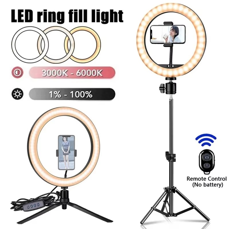 Photography Bulb - Anel de selfie led, iluminação fotográfica,