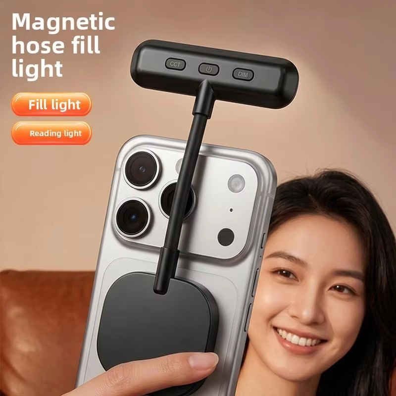 Photography Video - Luz de Preenchimento Magnética para Celular,