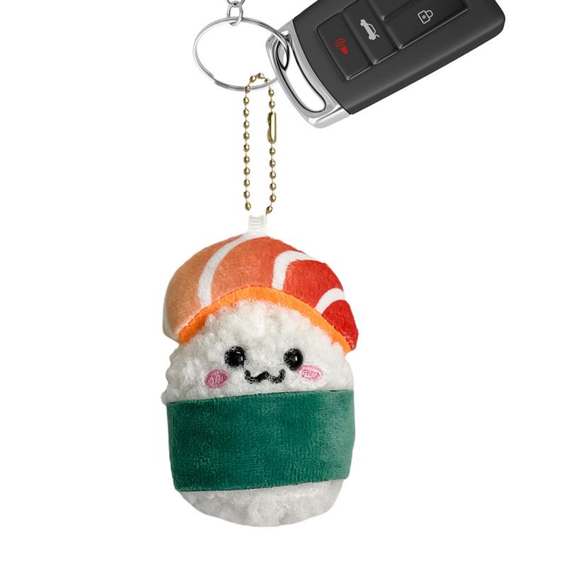 Fotografi Food - Salmão pequeno Sushi Pendant Keyring, Sushi