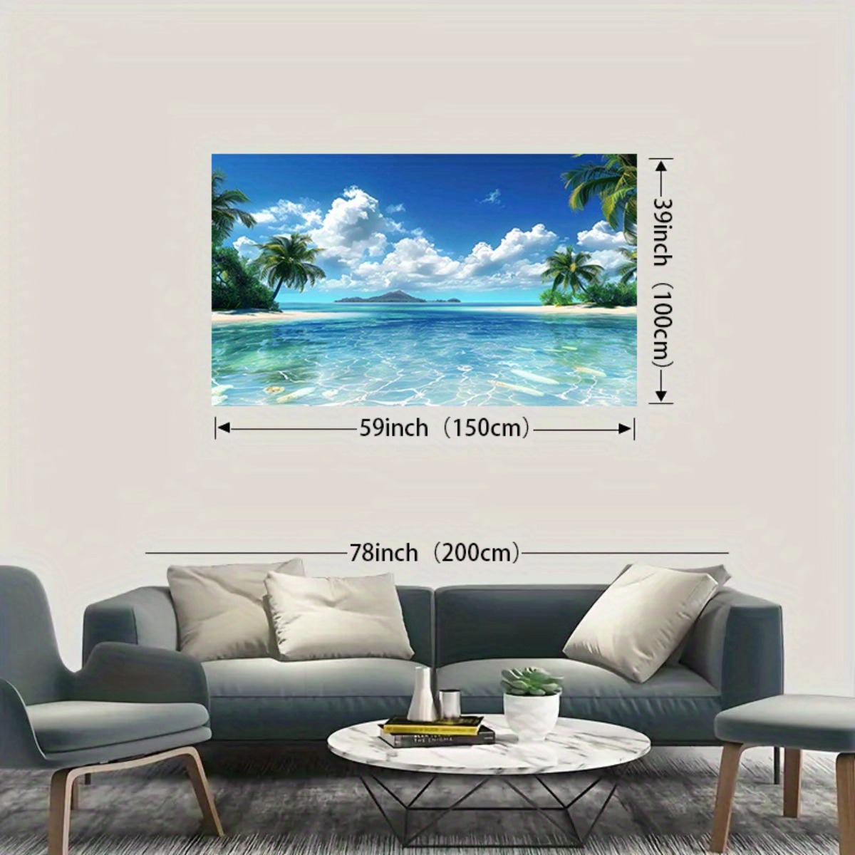 Cenário de praia tropical, pol - Photography Aesthetic avaliação e preço