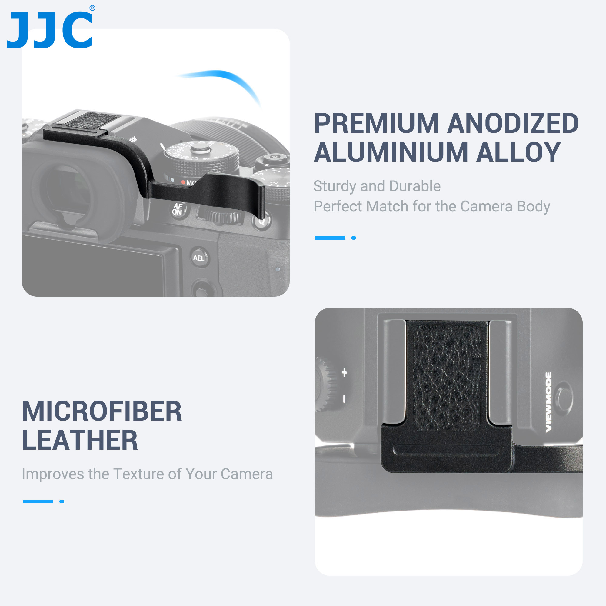 JJC-Fuji XT5 Metal Thumb Grip, - Fujifilm Camera X-T5 avaliação e preço