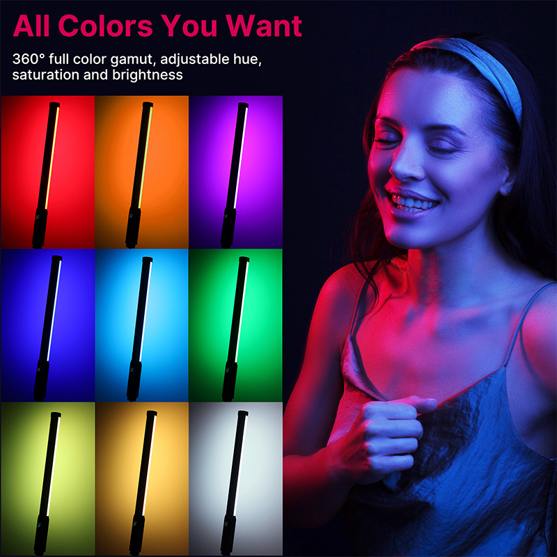Ulanzi VL119 portátil RGB colo - Photography Bulb avaliação e preço