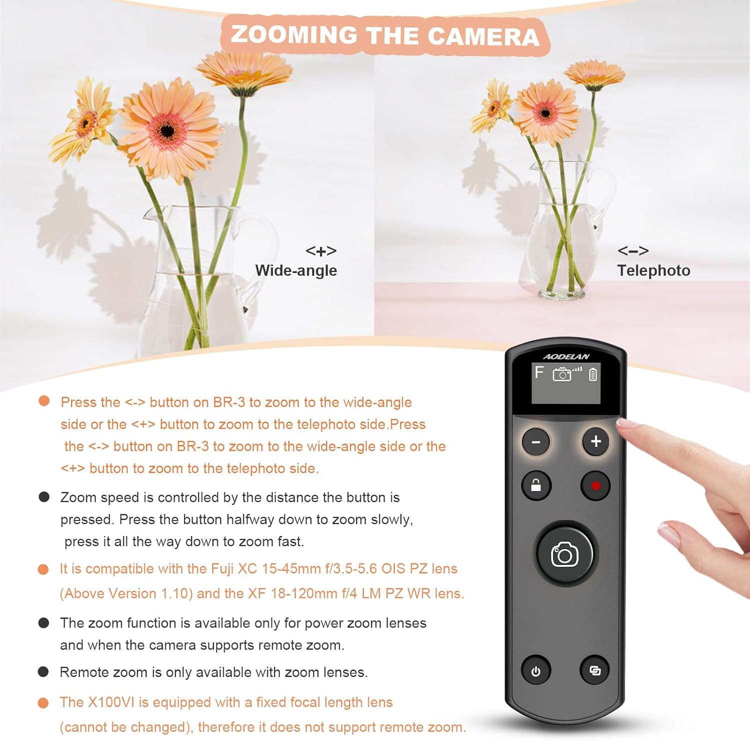 Controle remoto recarregável U - Fujifilm Camera X-T5 avaliação e preço