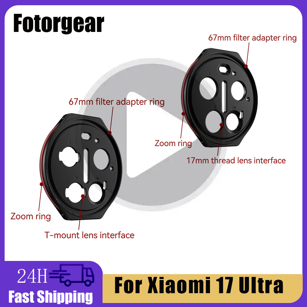 Anel Adaptador de Zoom FOTORGE - Photography Kit Xiaomi 17 Ultra avaliação e preço