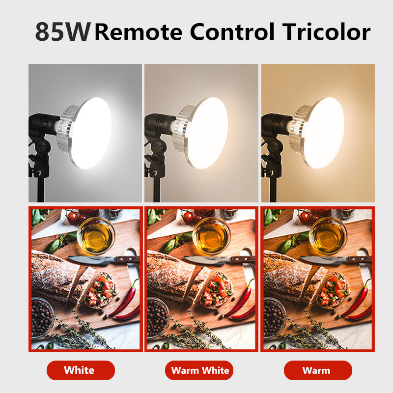 85w led lâmpadas de iluminação - Photography Bulb avaliação e preço
