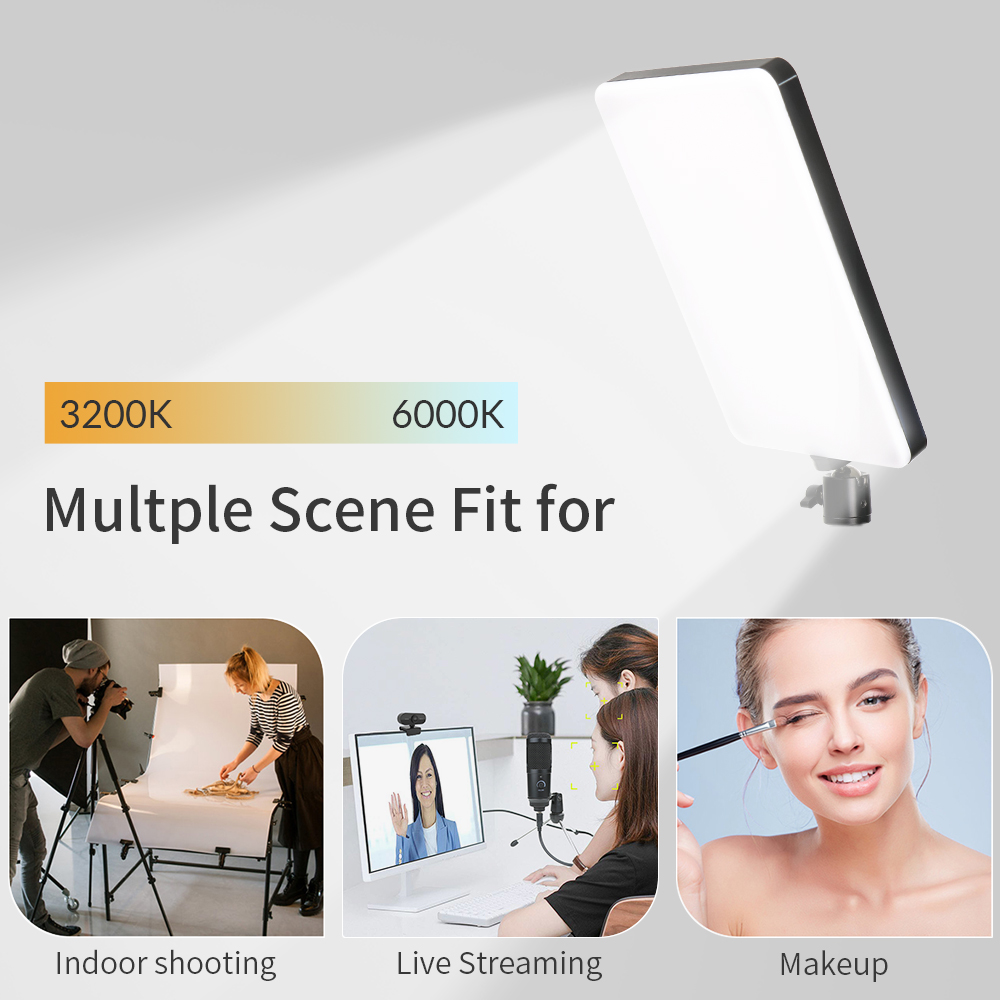 Dimmable LED Video Light Panel - Photography Bulb avaliação e preço