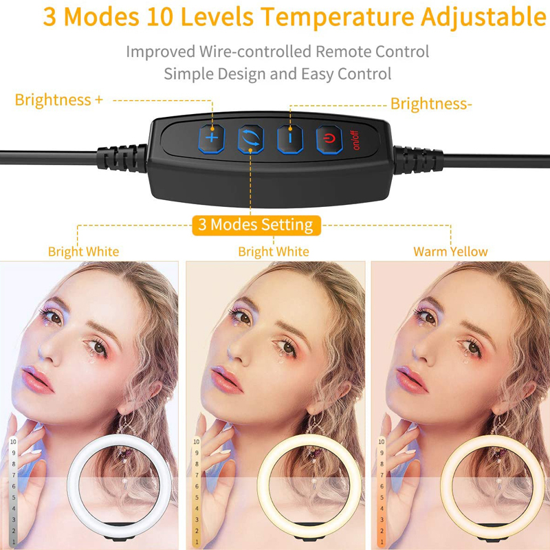 Anel de selfie led, iluminação - Photography Bulb avaliação e preço