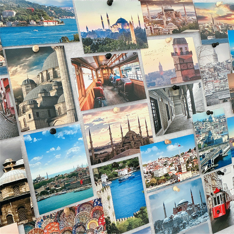 30 pçs 10x14cm viagem paisagem - Photography Aesthetic avaliação e preço