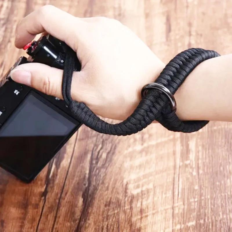 Nova Pulseira de Mão Trançada  - Camera Wrist Strap avaliação e preço